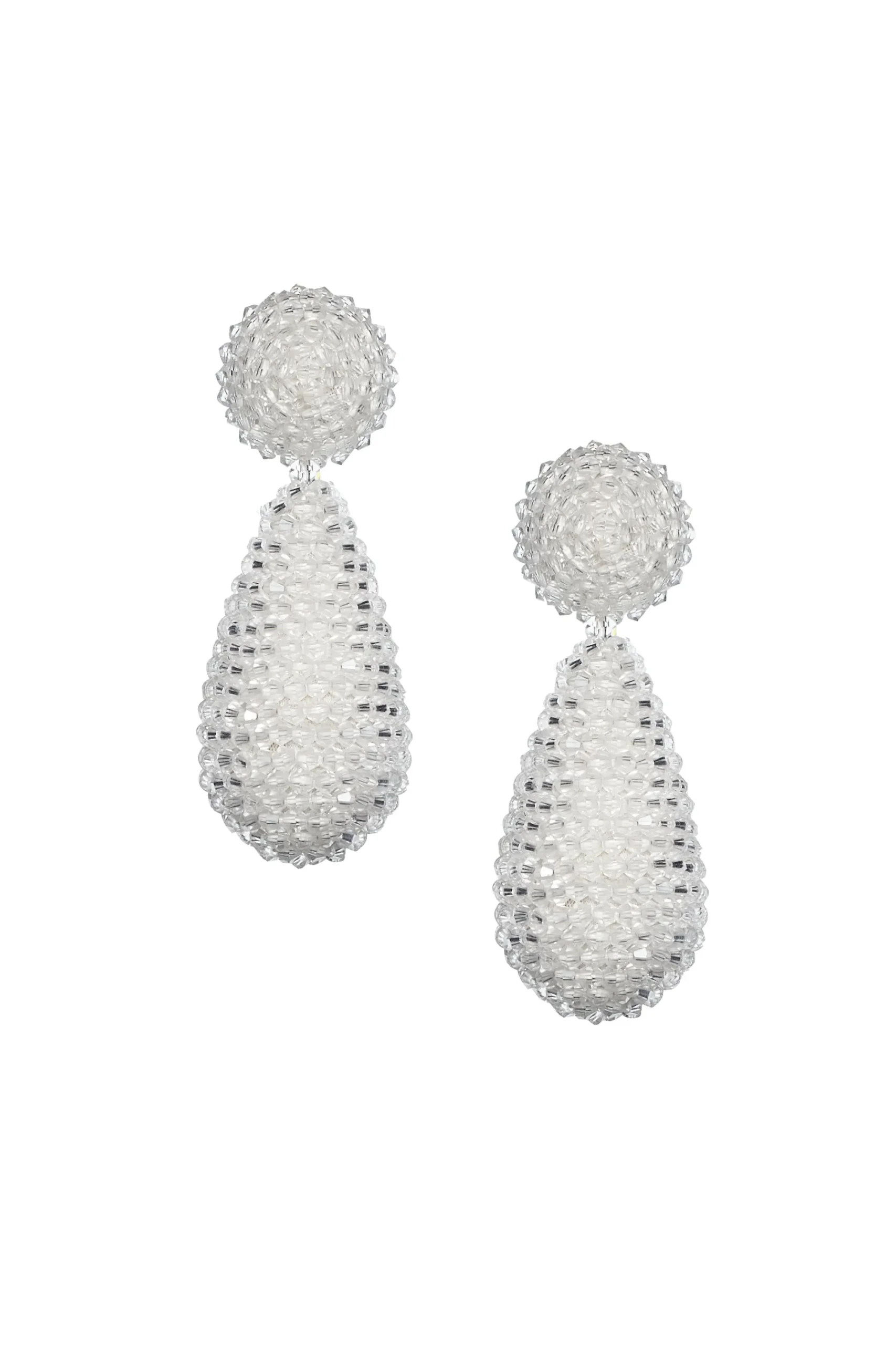 Cheap Sachin & Babi Alena Earrings - Faceted Beads Ivory