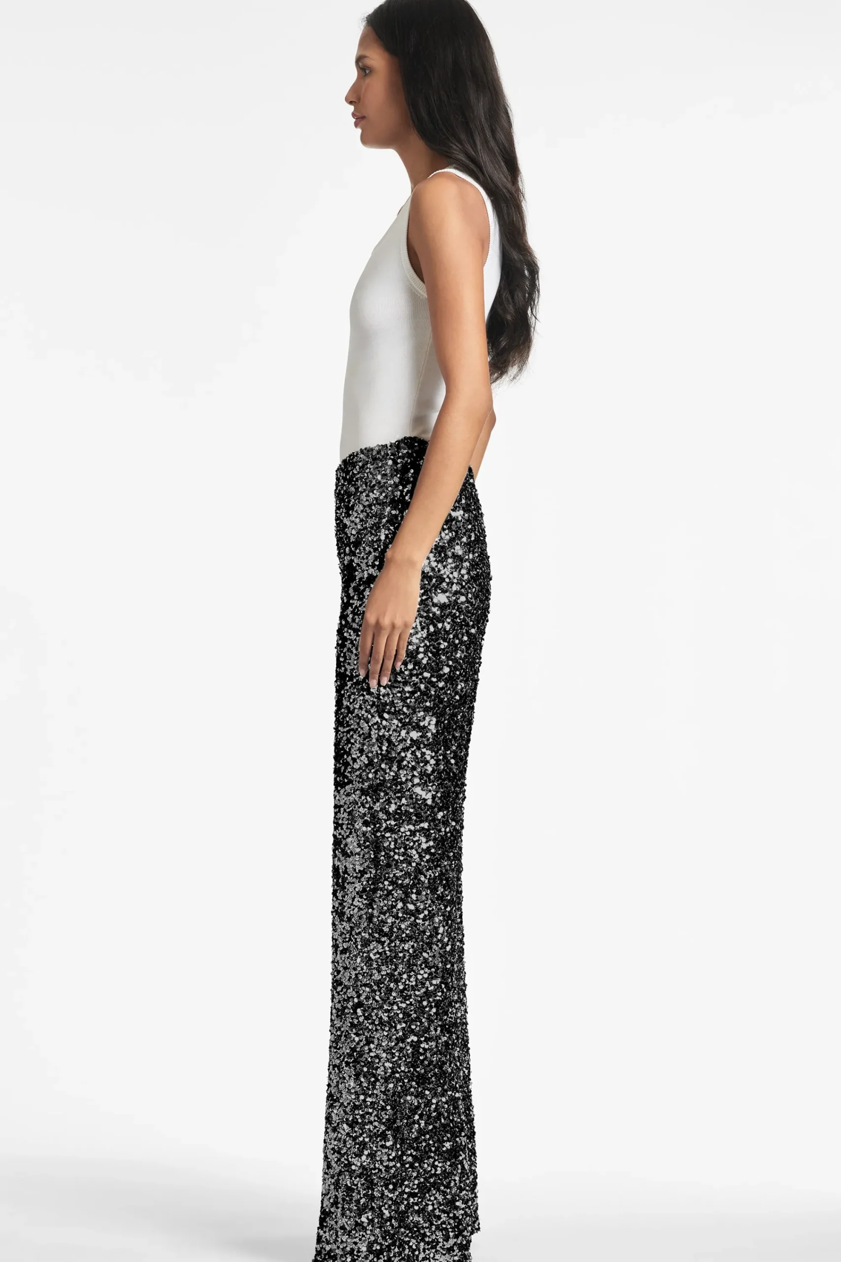 Hot Sachin & Babi Alli Pant - Black Sequins Blacksequins