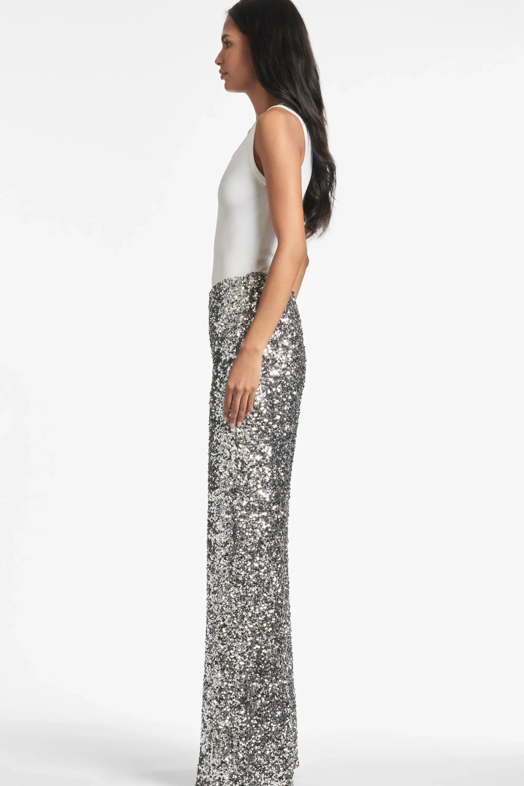 Outlet Sachin & Babi Alli Pant - Silver Sequins Silversequins