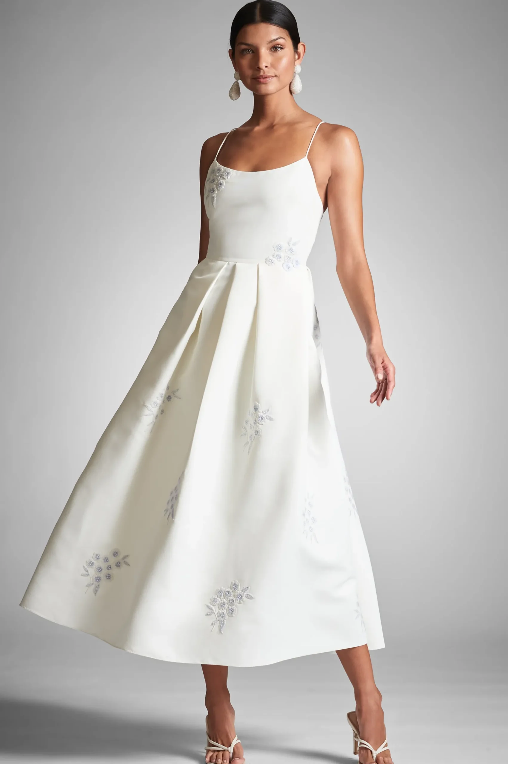 Fashion Sachin & Babi Audra Dress - Ivory/Embroidered Floral Ivory/embroideredfloral