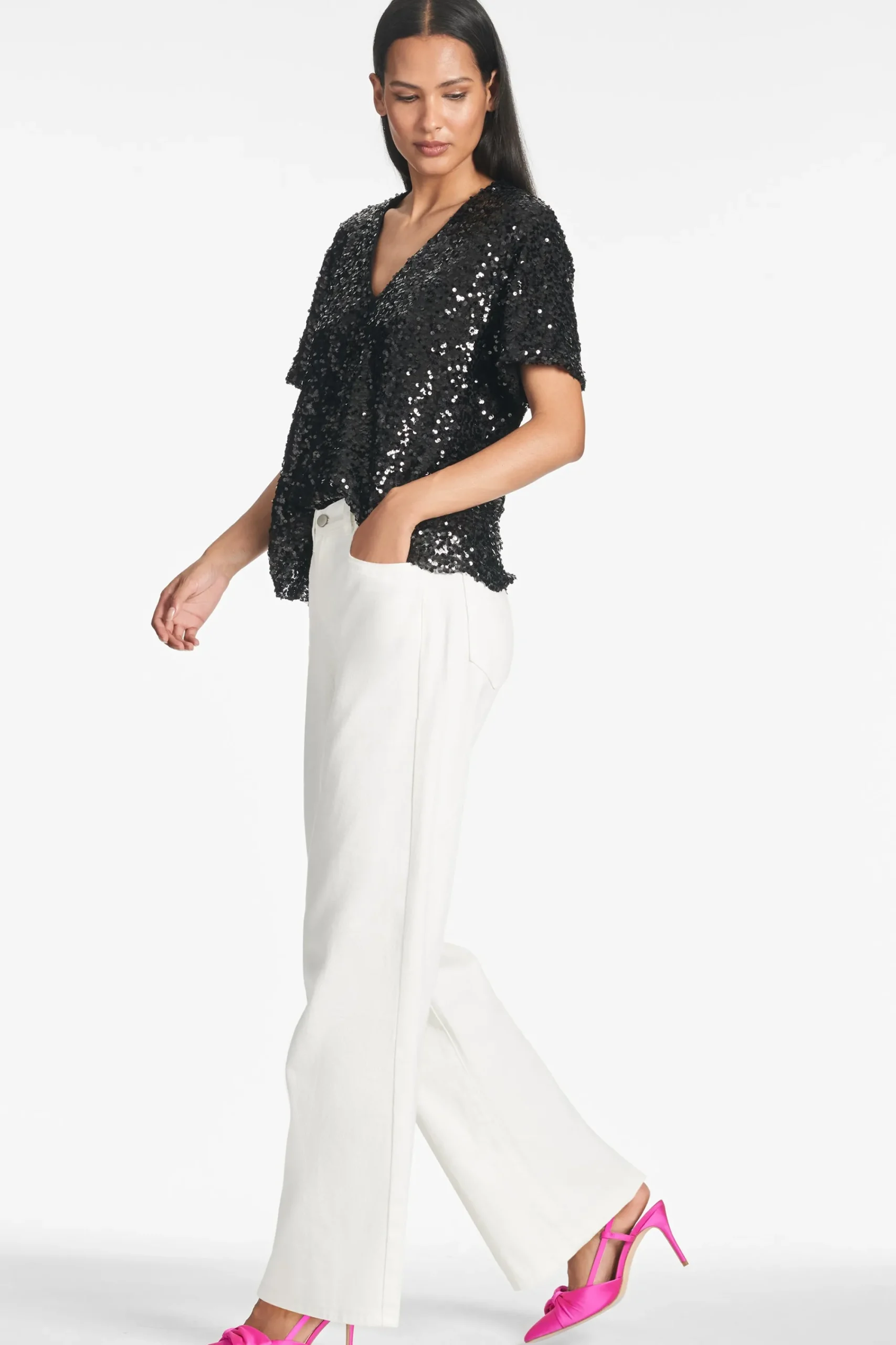 Cheap Sachin & Babi Bette Top - Black