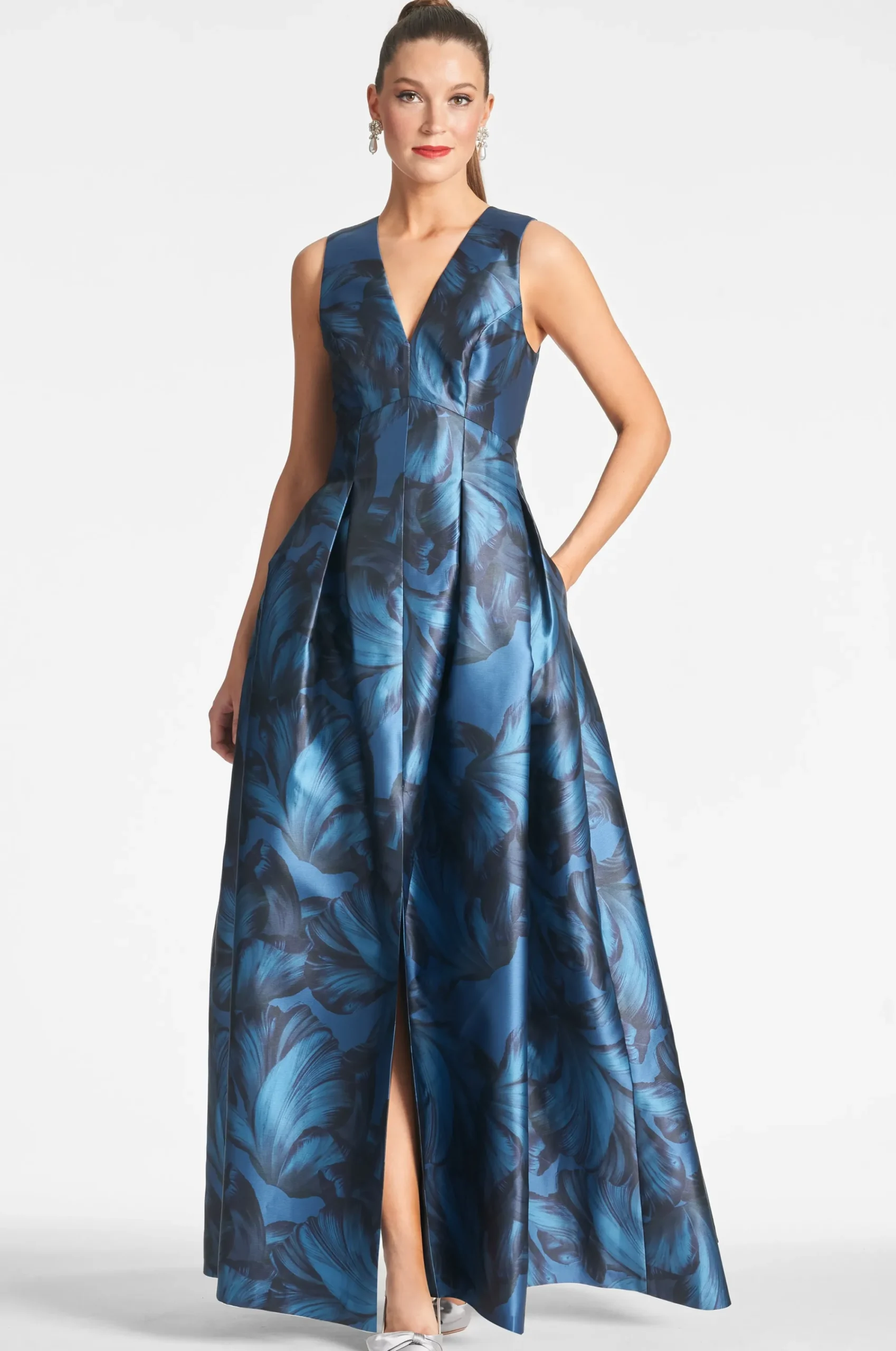 Best Sale Sachin & Babi Brooke Gown - Tonal Petal Tonalpetal