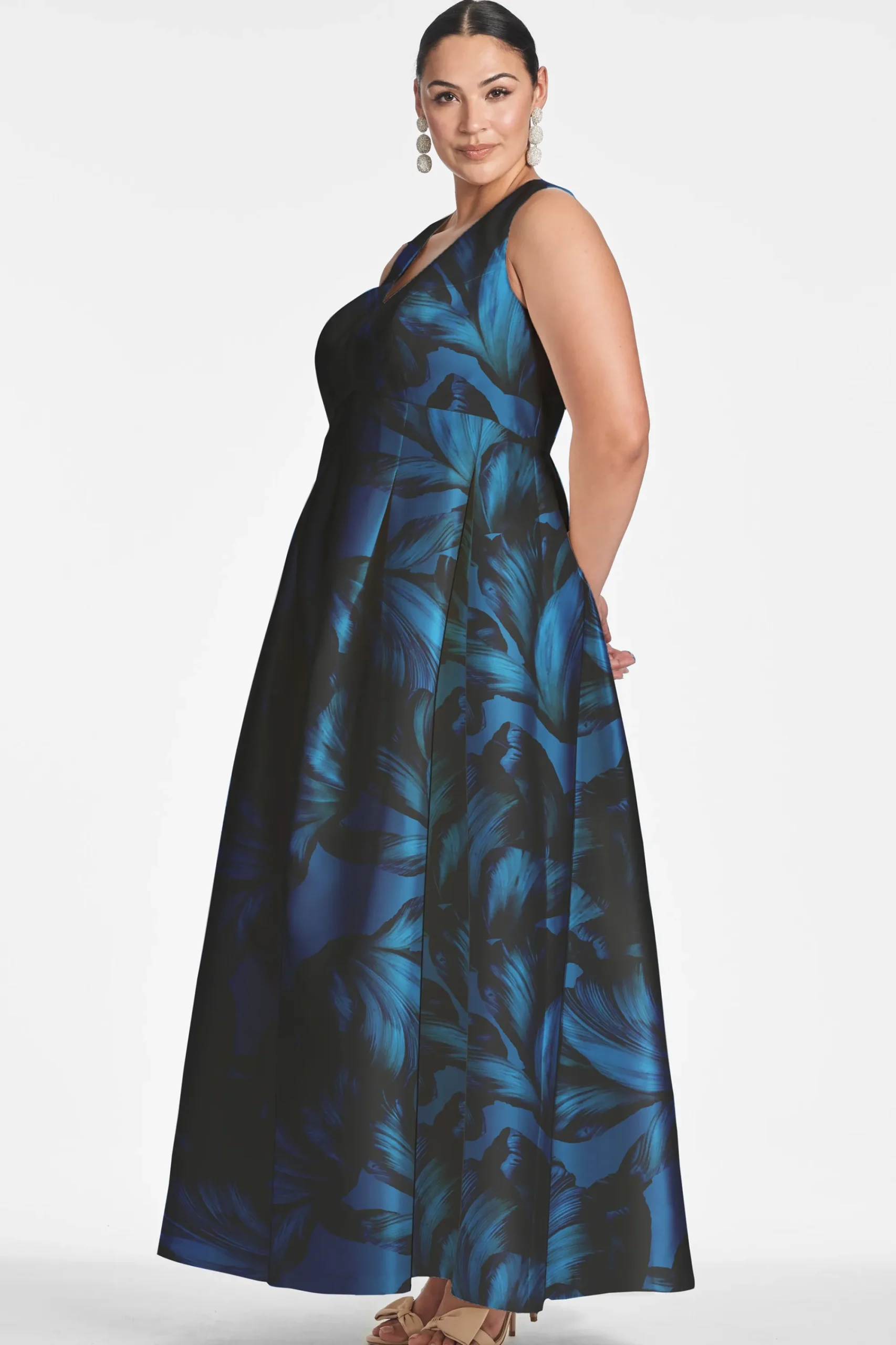 Best Sale Sachin & Babi Brooke Gown - Tonal Petal Tonalpetal