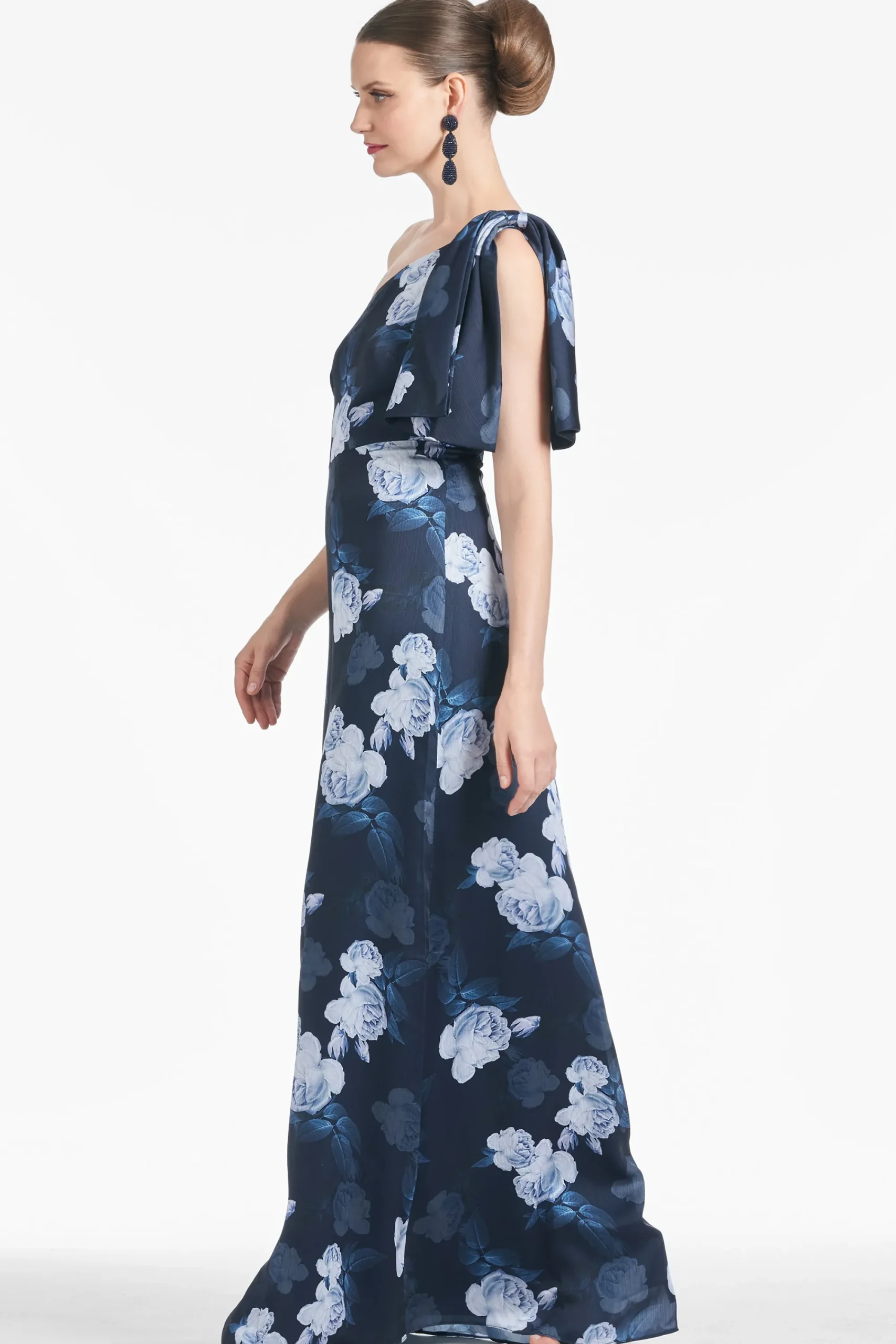 Fashion Sachin & Babi Chelsea Gown - Midnight Glacial Rose Midnightglacialrose