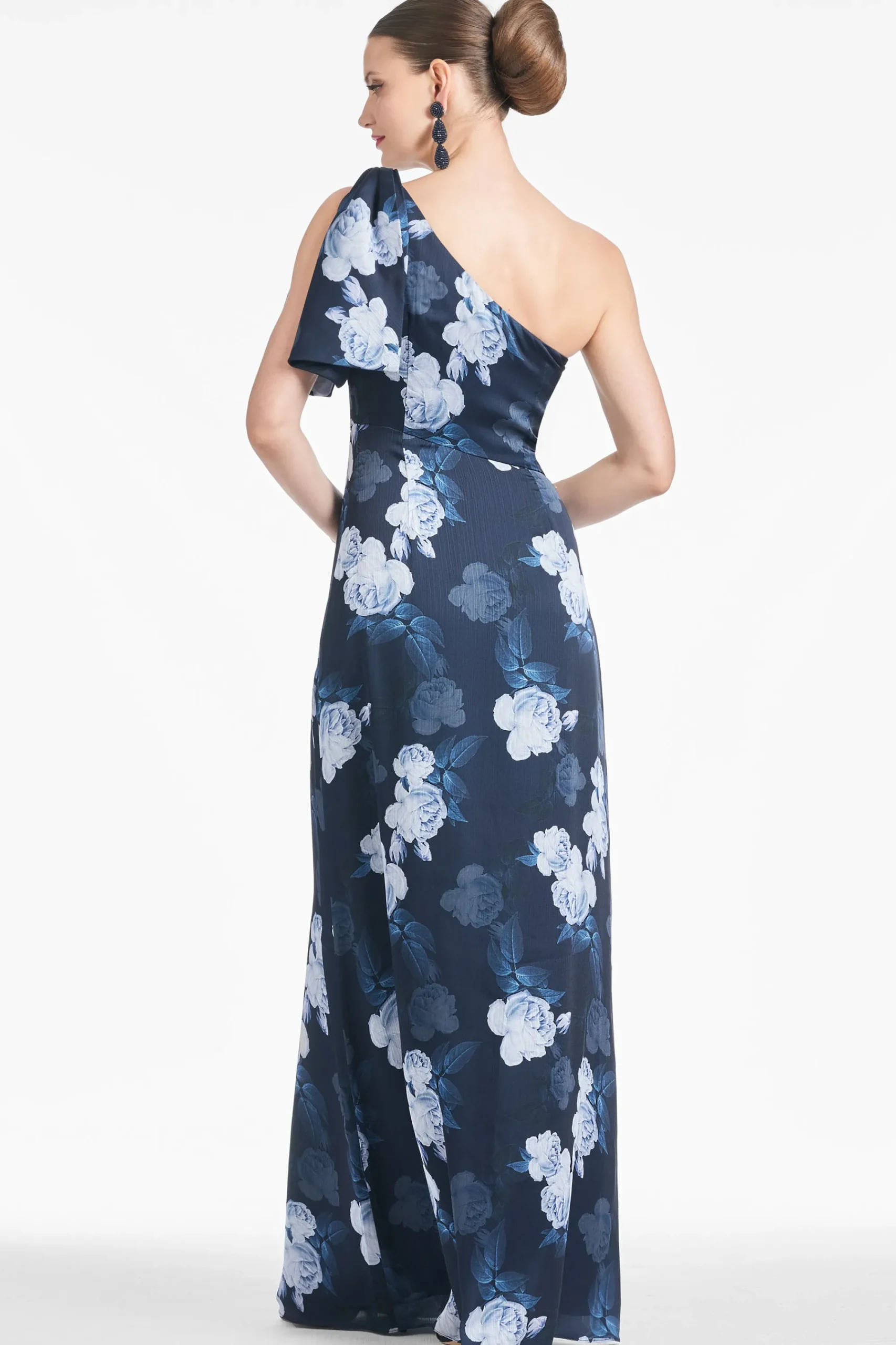 Fashion Sachin & Babi Chelsea Gown - Midnight Glacial Rose Midnightglacialrose
