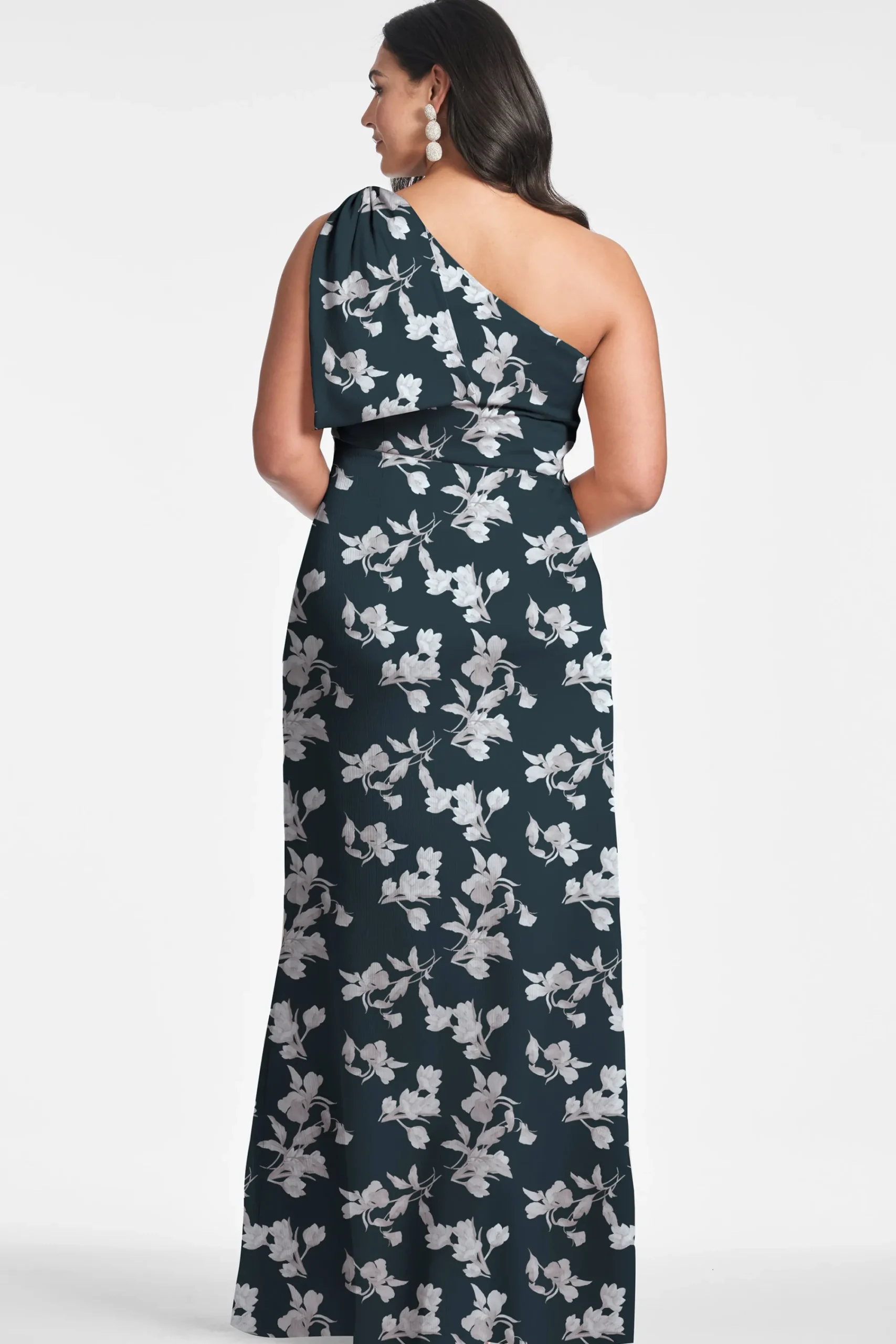 Flash Sale Sachin & Babi Chelsea Gown - Navy Venetia Petal Navyvenetiapetal