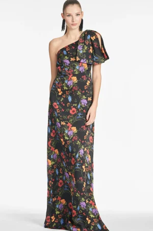New Sachin & Babi Chelsea Gown - Noir Wildflower Noirwildflower