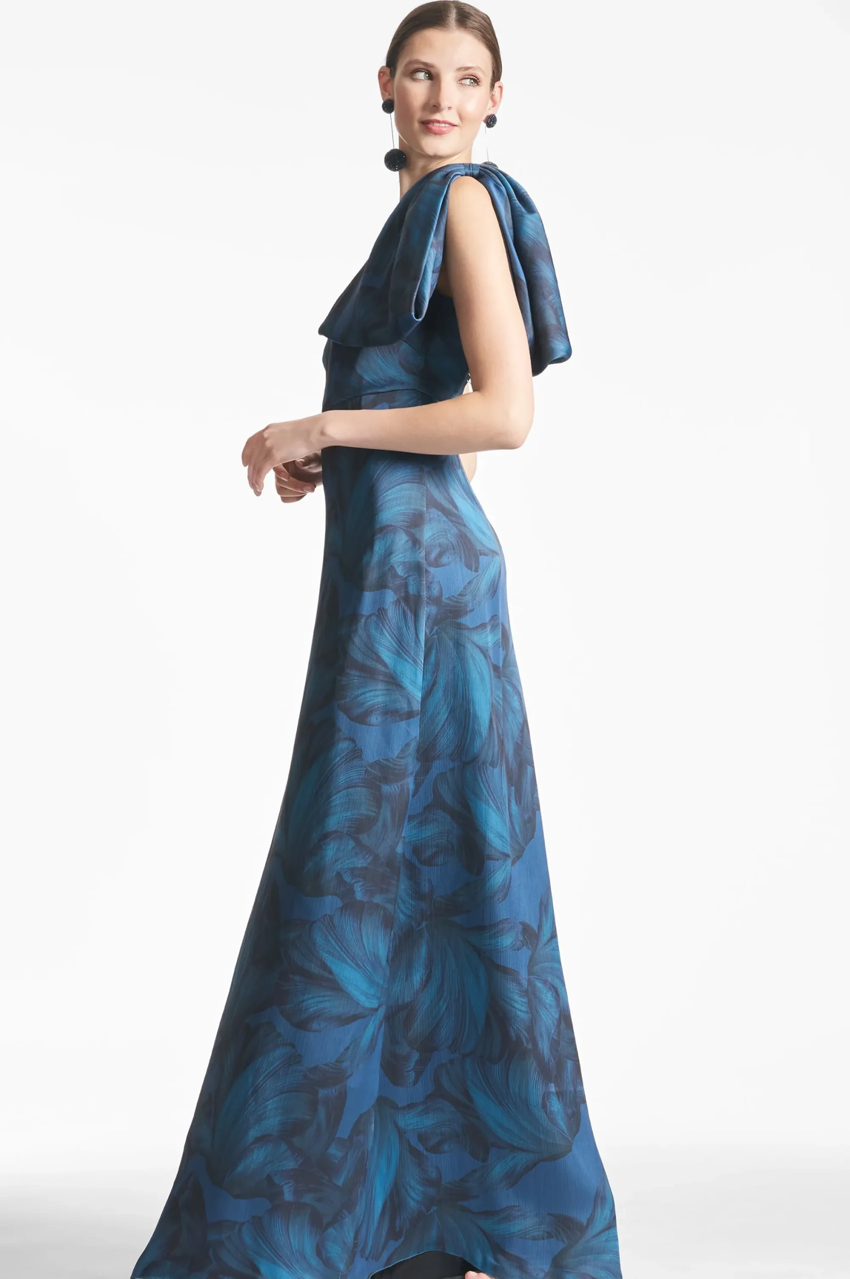 Sale Sachin & Babi Chelsea Gown - Tonal Petal Tonalpetal