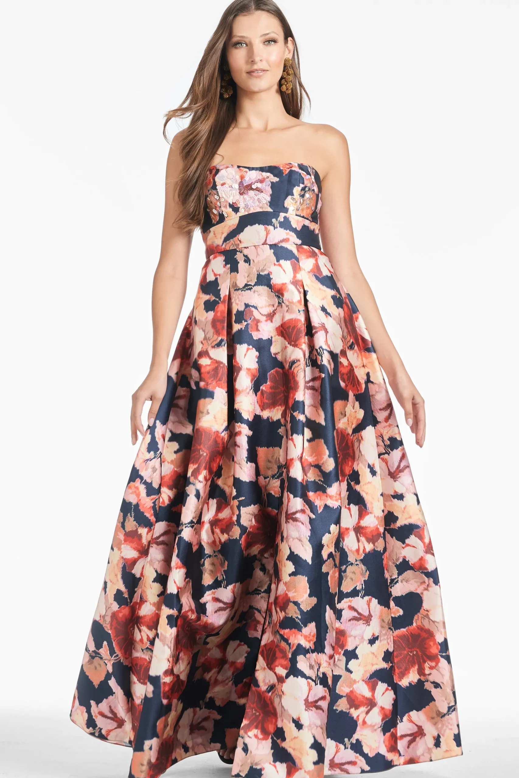 Best Sachin & Babi Embellished Giovanna Gown - Bedford Bouquet Bedfordbouquet