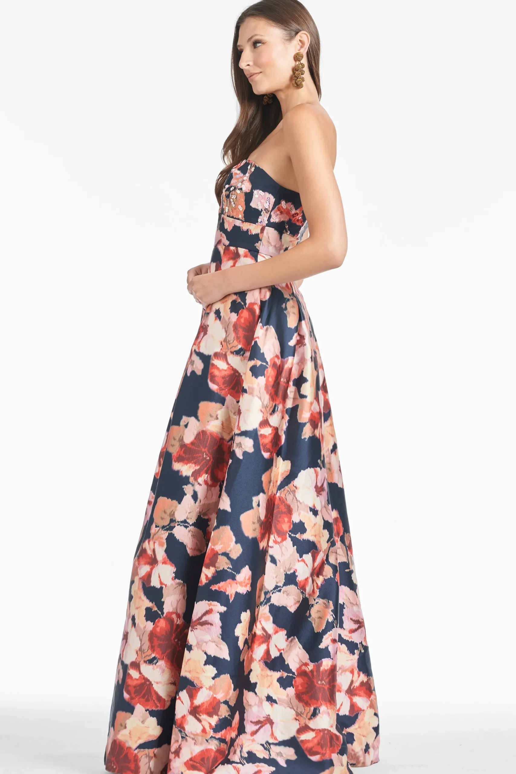 Best Sachin & Babi Embellished Giovanna Gown - Bedford Bouquet Bedfordbouquet