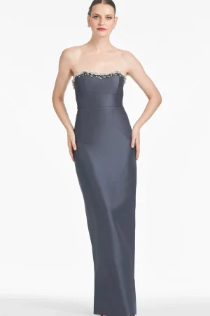 Cheap Sachin & Babi Hedy Gown - Charcoal