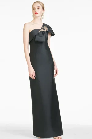 Fashion Sachin & Babi Ines Gown - Black