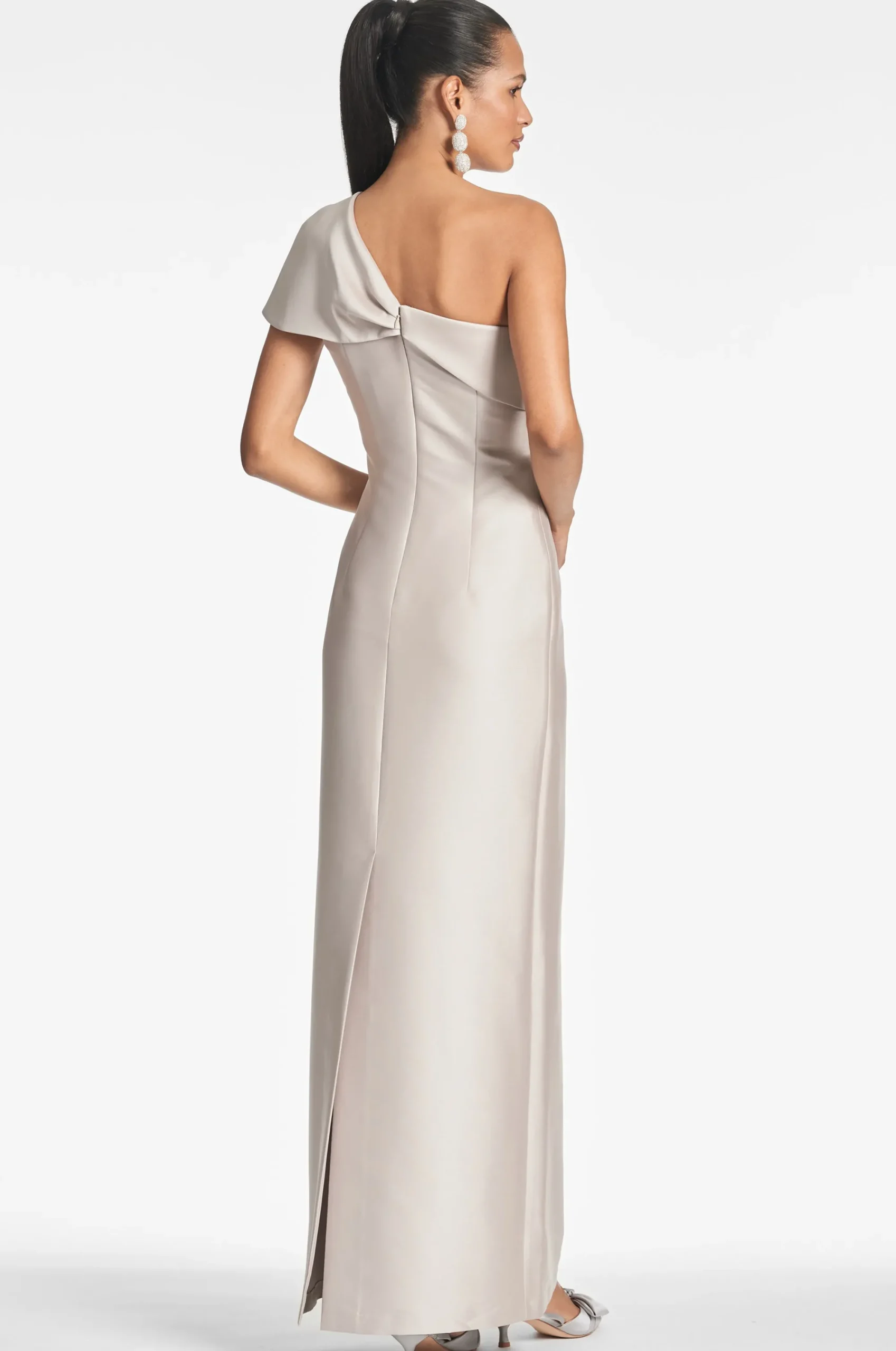 Cheap Sachin & Babi Ines Gown - Frosty Pewter Frostypewter