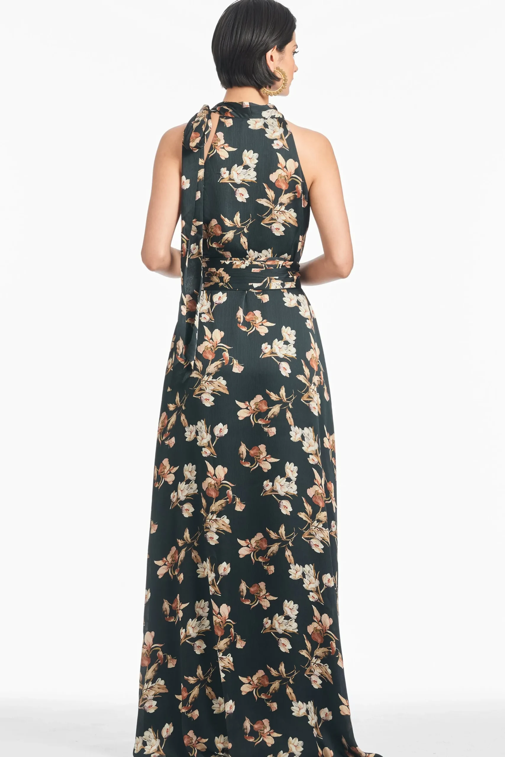 Flash Sale Sachin & Babi Kayla Gown - Black Venetia Petal Blackvenetiapetal