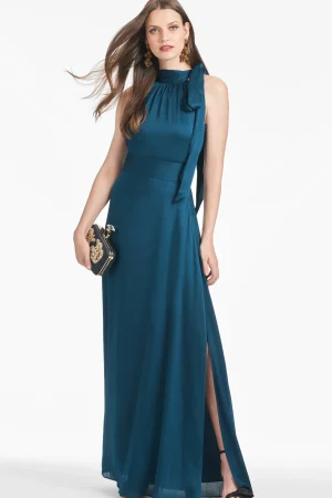 Flash Sale Sachin & Babi Kayla Gown - Bottle Green Bottlegreen