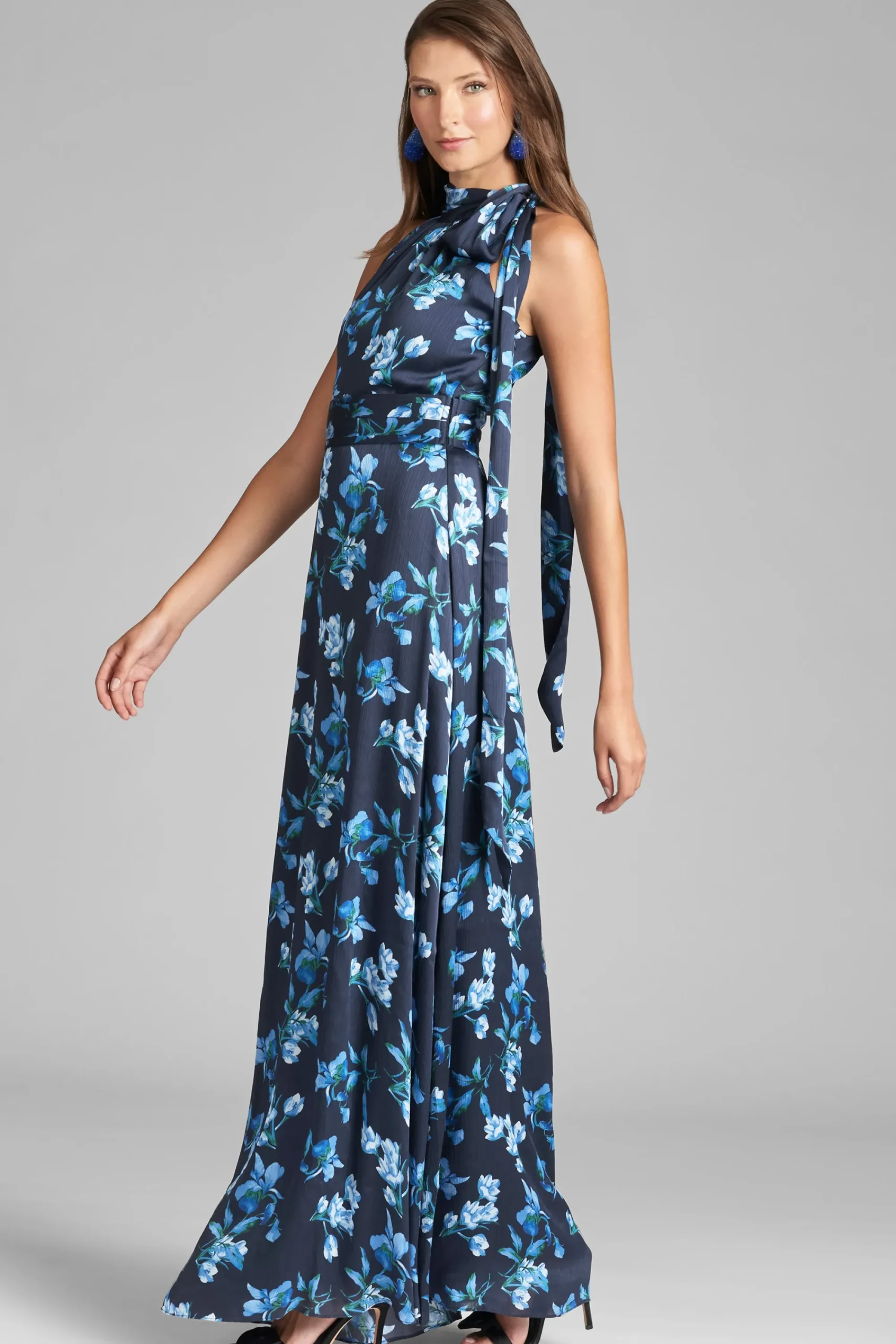 Sale Sachin & Babi Kayla Gown - Poseidon Venetian Petal Poseidonvenetianpetal