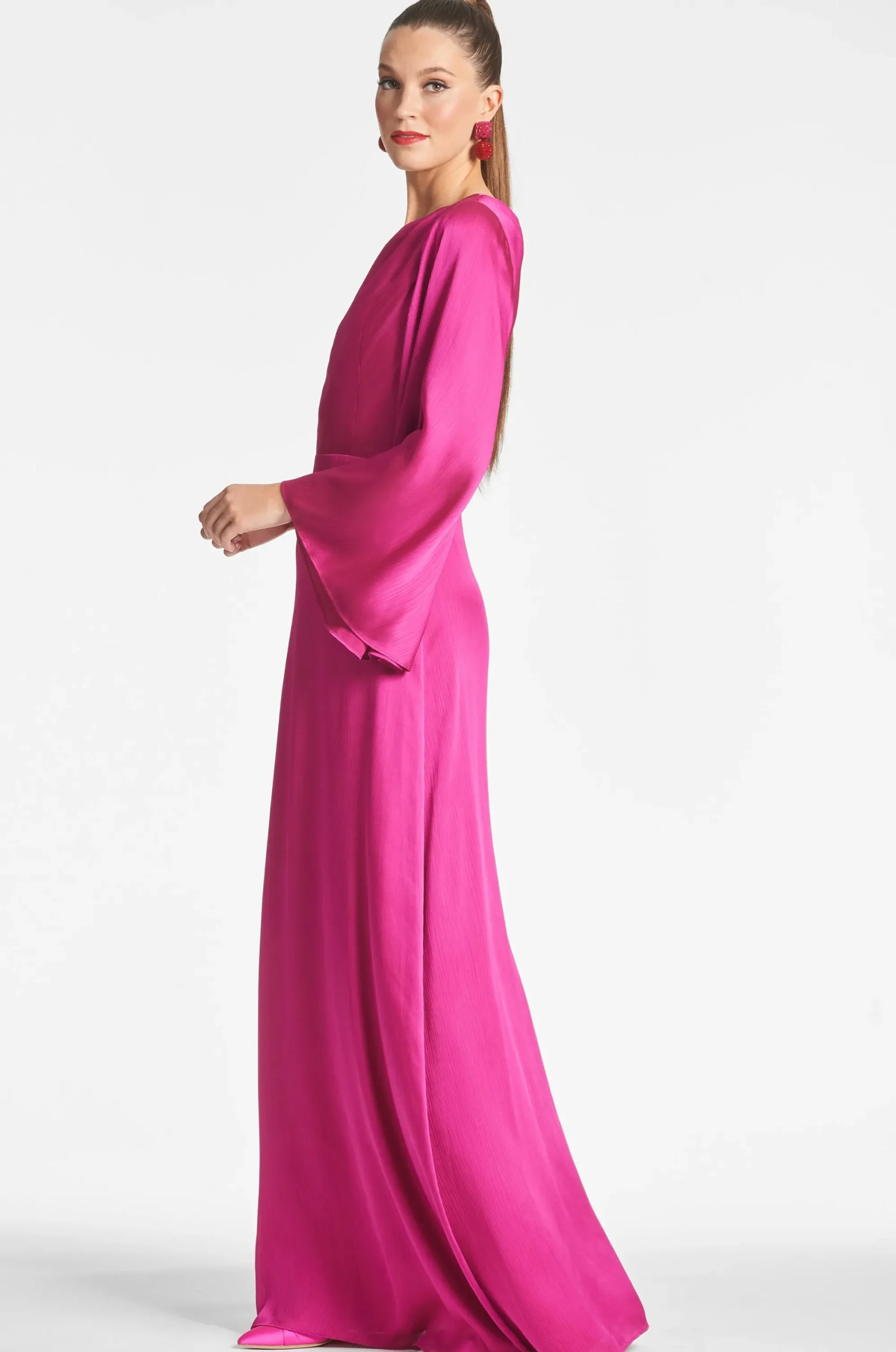 Flash Sale Sachin & Babi Keely Gown - Dragonfruit