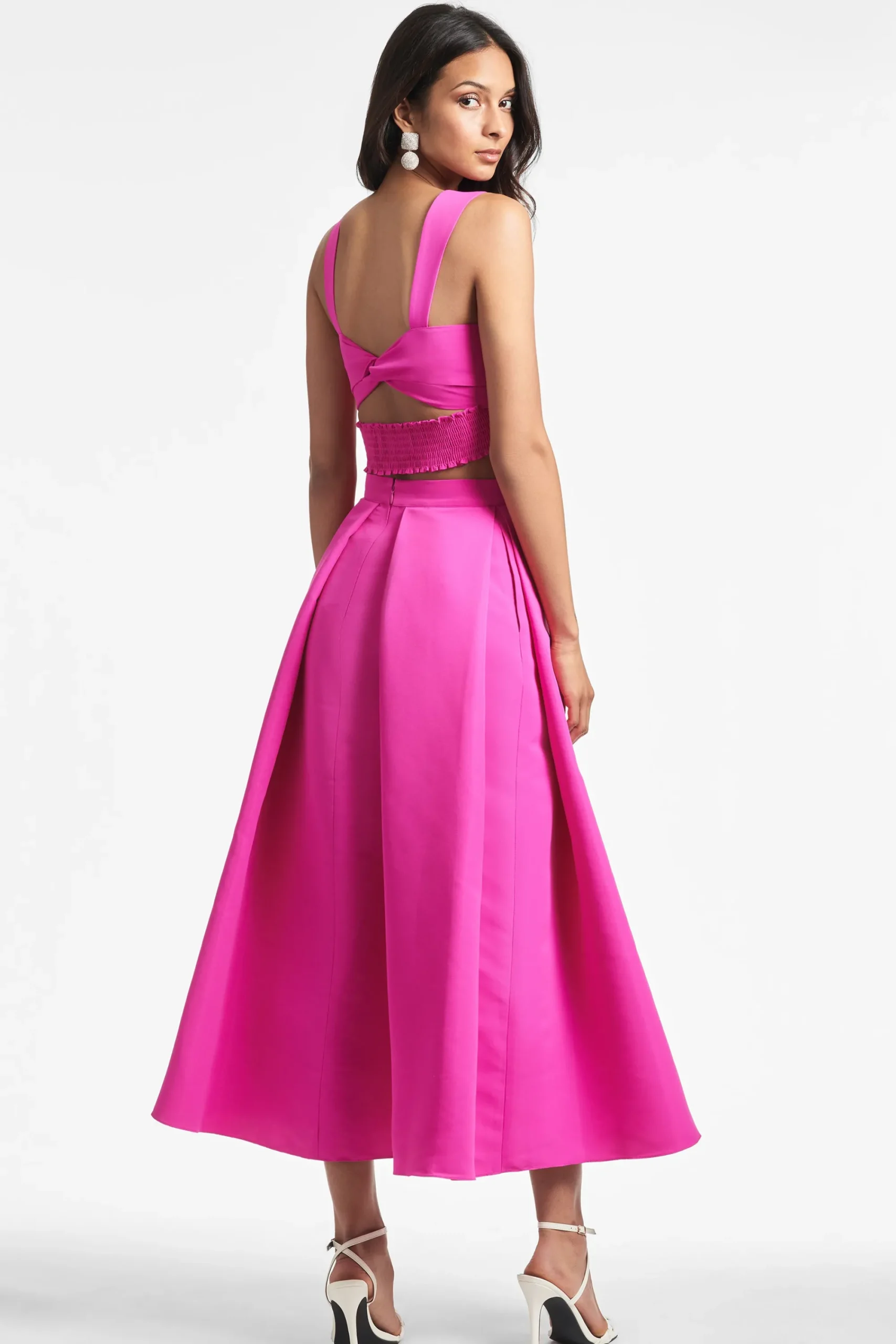 Shop Sachin & Babi Leighton Skirt - Cerise
