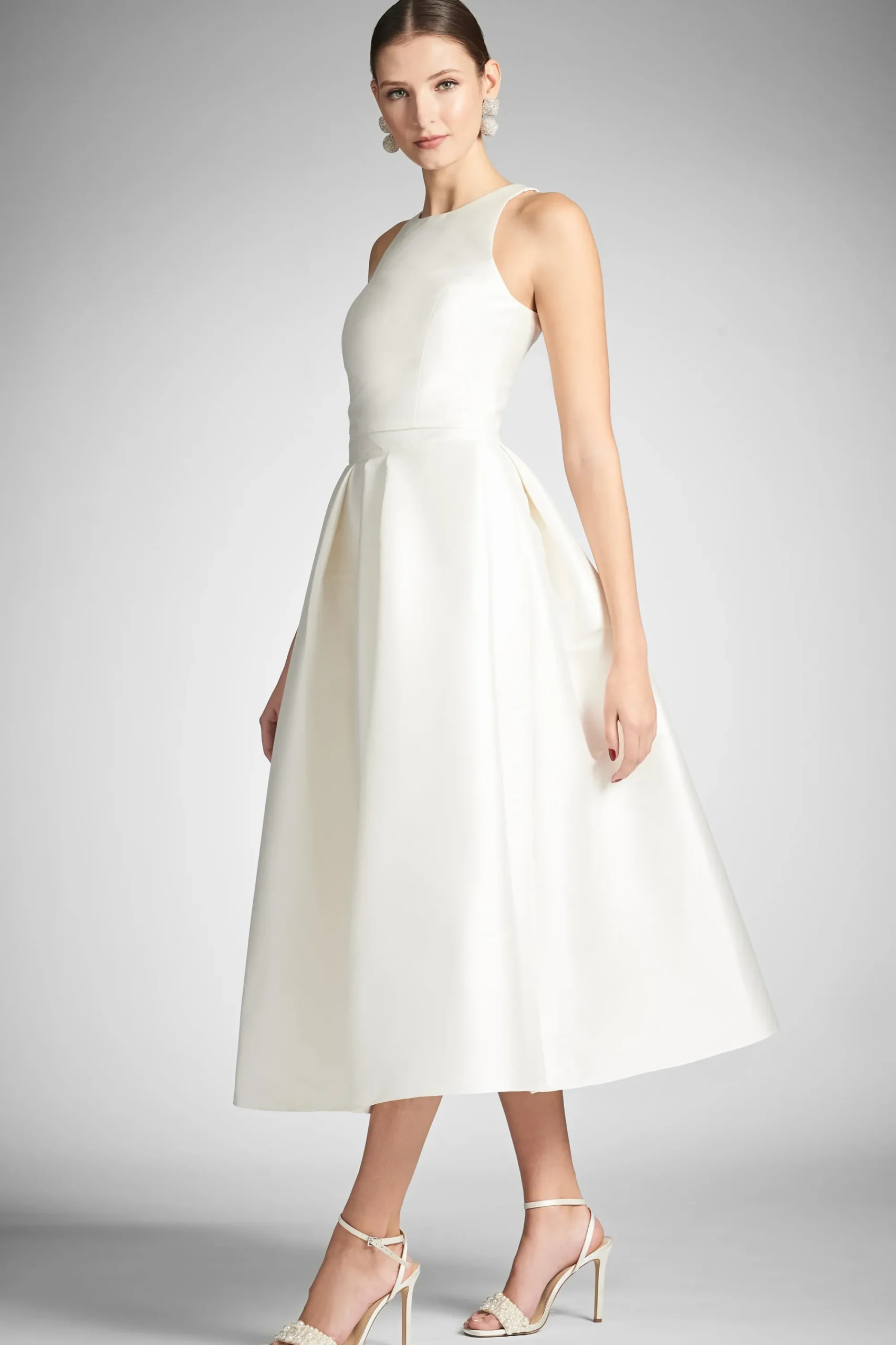 Flash Sale Sachin & Babi Lexie Top - Off White - Mikado Offwhite