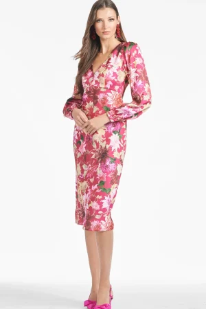 Cheap Sachin & Babi Lola Dress - Deep Pink Dahlia Deeppinkdahlia