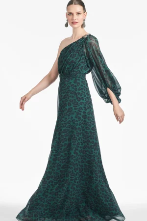 Cheap Sachin & Babi Makayla Gown - Emerald Big Cat Emeraldbigcat