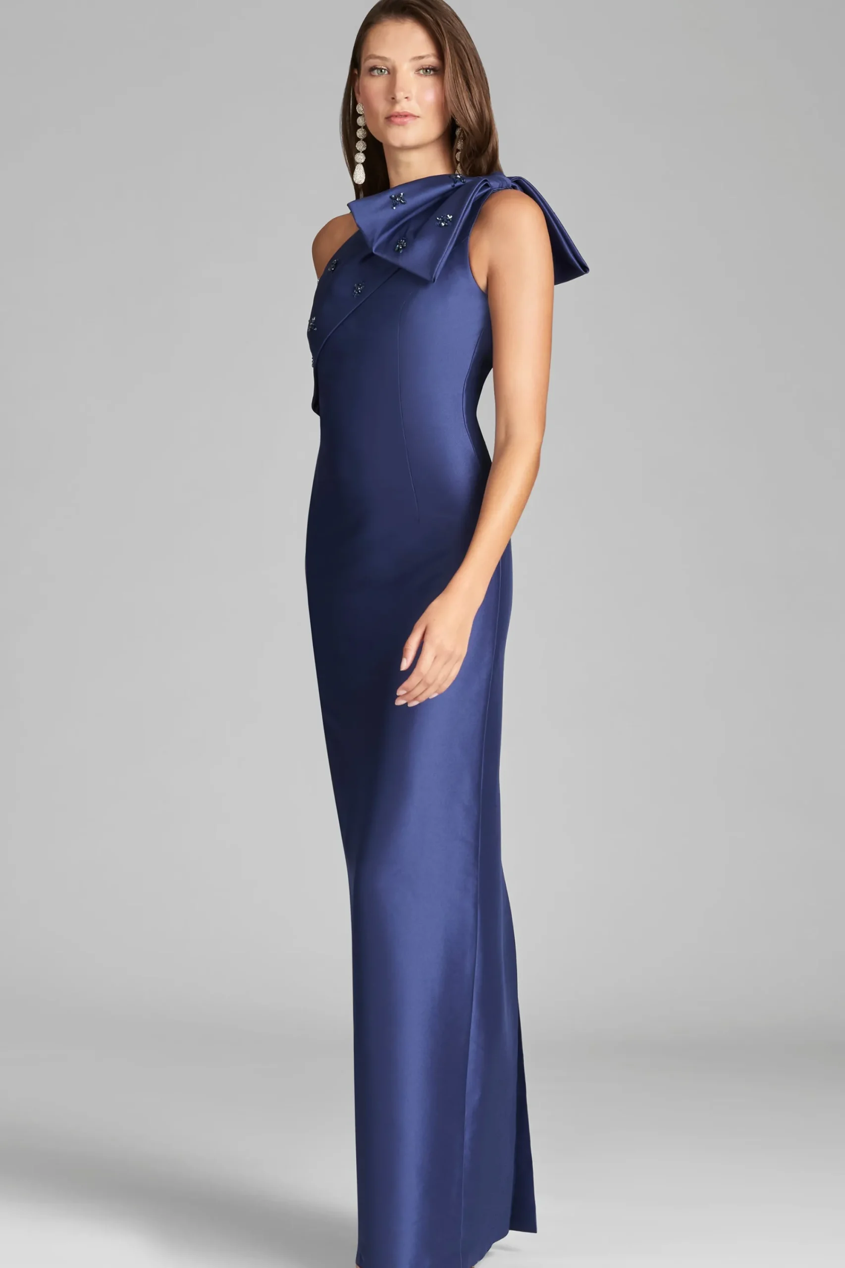 Fashion Sachin & Babi Olivia Gown - Washed Indigo Washedindigo