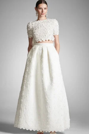 Sale Sachin & Babi Pyaar Skirt - Ivory